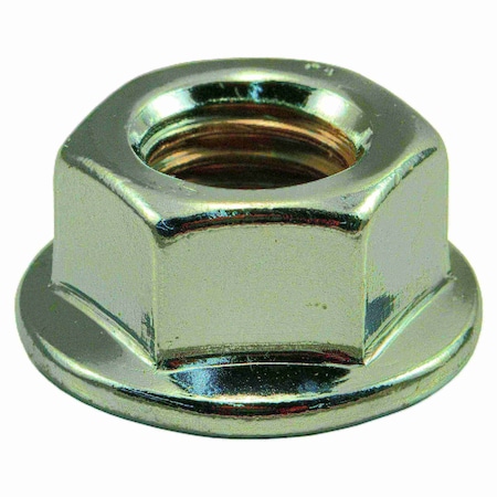 Midwest Fastener Flange Nut, M12-1.75, Steel, Chrome Plated, 4 PK 39311